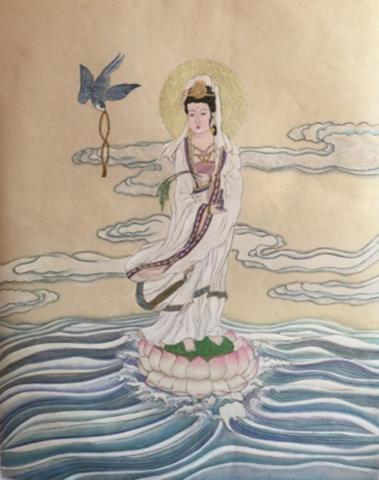 林安藝坊 - 觀世音菩薩(工筆畫) 林安藝坊 - 觀世音菩薩(工筆畫)