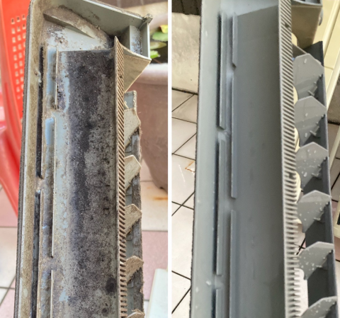 霖淨家潔 - 瀝水盤洗前洗後