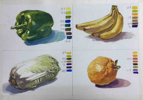 周鑫辰 - 水彩示範