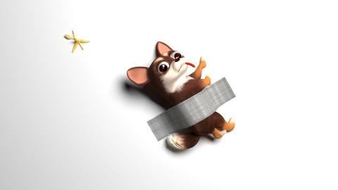 陳泓睿 - 3D動畫-吉娃娃藝術品