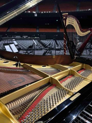 鋼琴調音師翁浩勛RPT - 台北流行藝術中心太空戰士世界巡迴演奏會台灣場調音