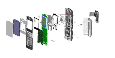 Starck - 機構設計範例（手持通訊）