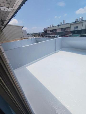 光民工程行 - 路竹-光華街-頂樓前陽台防水工程