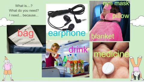 AlitaWu - 近期為學習旅遊英文的學生製作的課程教材