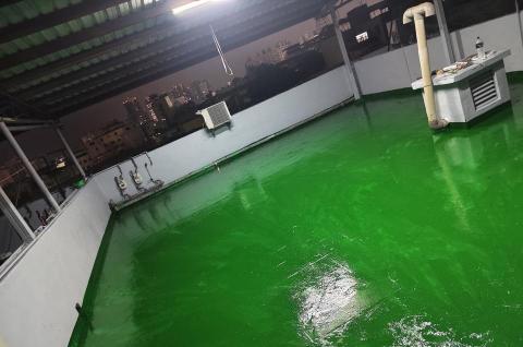 光民工程行 - 鳳山-鳳崗路大樓-頂樓pu防水工程