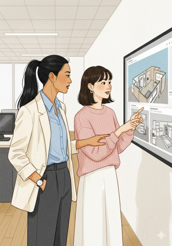 宗貞不二｜室內設計｜專業施工 - 進入3D建模，未來家的模樣搶先看，就像照高層次超音波一樣，只有爸媽才知道得期待寶寶長得像誰??