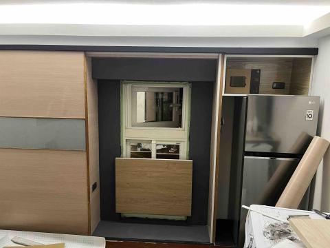 私家電匠⋯劉 - 松江路整修後的窗戶