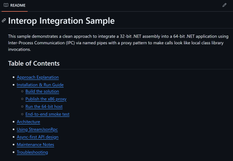 曾永裕 - 讓老舊的32位元版本的程式庫可以被新的64位元的主程式呼叫
