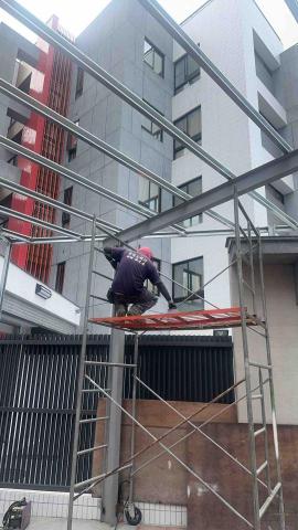 龍麒居家修繕個人工作室 - 屏東縣內埔鄉停車場加蓋鐵皮