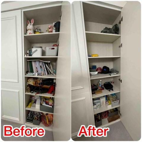 淨日.收納整聊所 - 儲物空間整理，內外一致