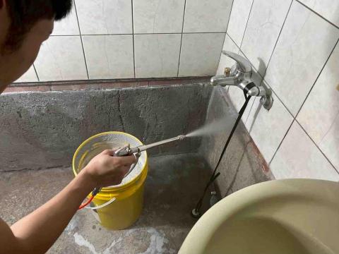 承新科技防水 - 浴缸拆除後結構體施作防水