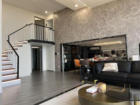 上堤空間設計 - 現代風格-客廳桃高設計