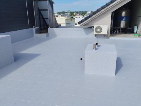 名虹室內外油漆，壁癌處理，屋頂外牆防水工程，外牆石頭漆防水美 - 