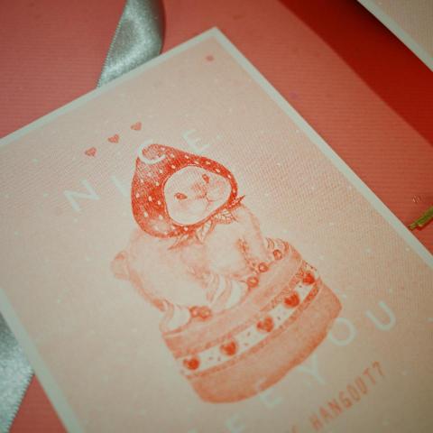 Olive - 插畫設計、 Riso 印刷