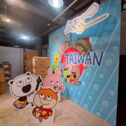 科影數位 江念穎 - 背板輸出/裁型/手舉牌製作