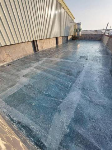 邑光防水隔熱工程 - 旗津民宅屋頂（施作中照片）