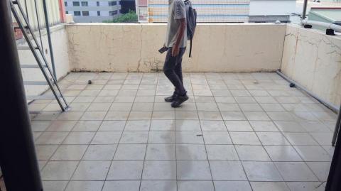 邑光防水隔熱工程 - 旗津民宅（陽台施作前照片）