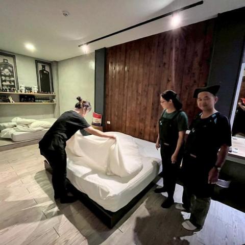 水美清潔工作室 - 房務實作