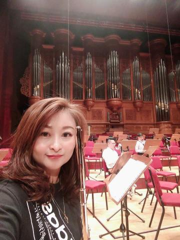 邱老師 - 音樂廳彩排