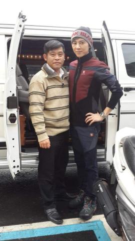 陳皇旭 - 有外景活動，所以承包本公司的車輛。