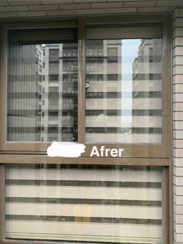 空降繩兵 余先生 - 玻璃清洗後