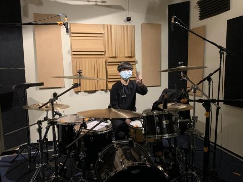 童寀萱 - 錄音側拍