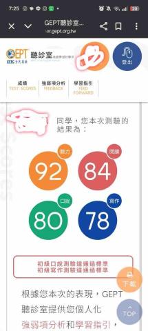 Mika 英文家教一對一💕一對二 - 2025 11/ 05公布成績 ～(*^o^*)