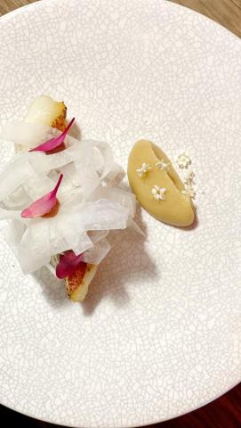 徐嘉琪 - 紅鰷石斑｜白蘭地三種蘋果泥