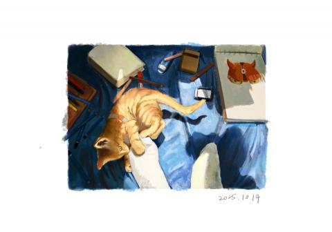 邱嬄文 - 寵物繪製