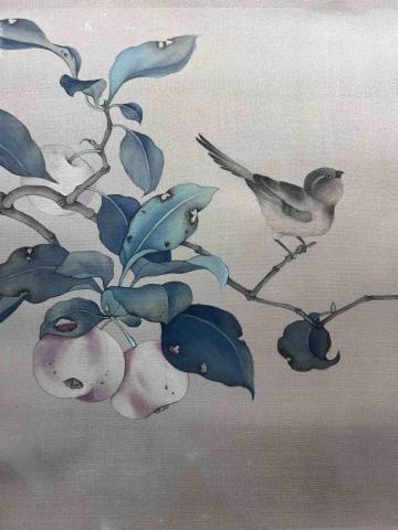 張容瑄 - 宋畫絹布臨摹