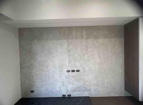 好工人拆除裝修團隊 - 司曼特特殊漆牆面完工