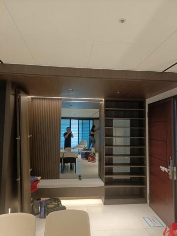 夜夜裝修 - 鞋櫃+穿鞋椅