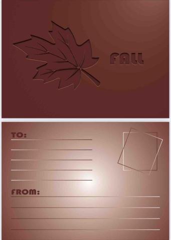 蔡孟亨 - 秋天版明信片