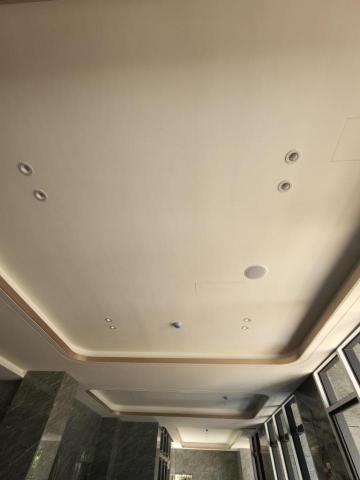 夜夜裝修 - 大樓公設，造型天花板（間接照明）