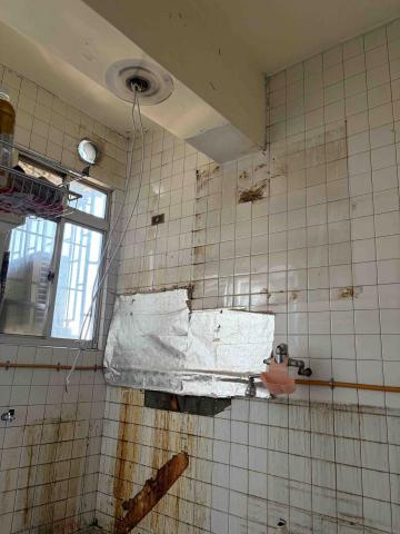 好工人拆除裝修團隊 - 士林天花板施工前