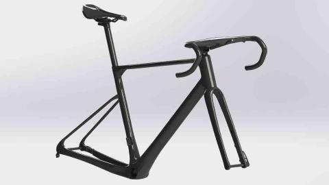 陳霆駿 - Roadbike design(frameset weight 1070g)