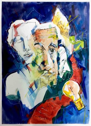 郭憶賢 - 水彩 創意表現作品