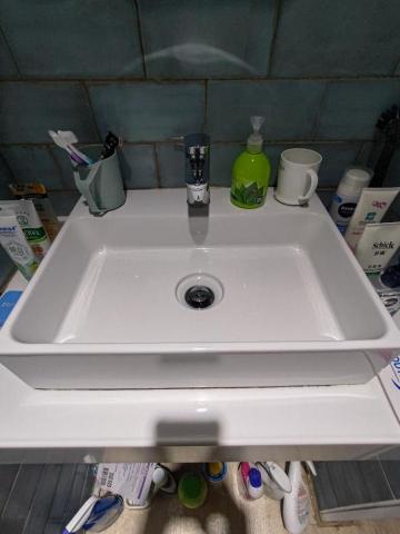 強迫症清潔小小工作室 - 浴室洗手台清潔後