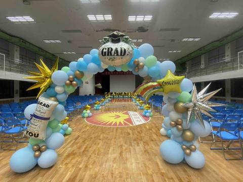 朱比特藝術工作坊（三重分店） - 客製化色系畢業佈置