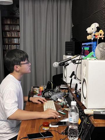 Kamel 楊子賢 - 在錄音室內編輯與混音