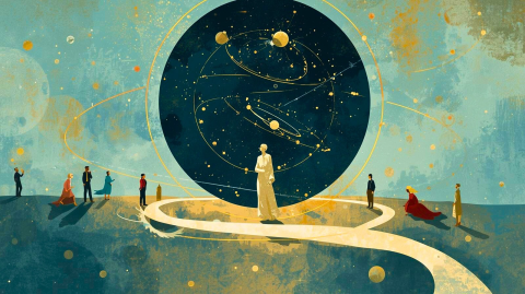 粘舒婷 - 我的設計理念是世界不會只為你轉，但你有權利為自己而轉。重點是，你能不能同時留空間讓別人也轉動。

作品名是自我為中心

#鹿港 #插畫日常 #手繪插畫 #原創設計 #藝術療癒