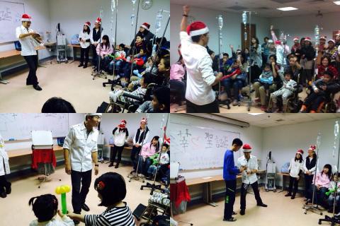 第一名魔-丁民 - 醫院的病友們也想看開心的過聖誕。