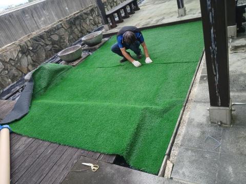 香草熊工坊 - 內湖三軍總醫院人工草皮