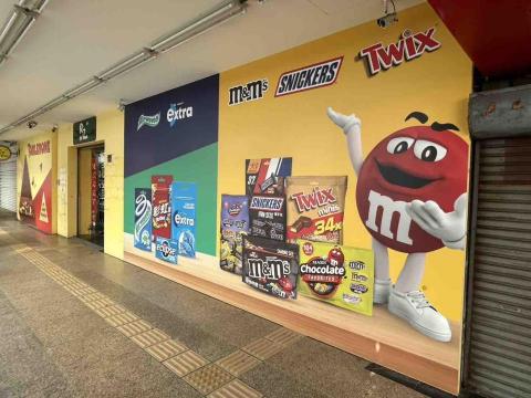 銘威廣告社 - 大圖施工