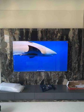 廖佑仁 - 75寸電視壁掛安裝