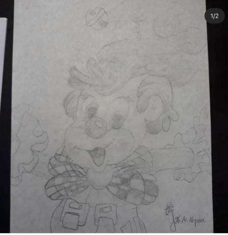 粘舒婷 - 素描圖