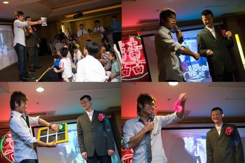 第一名魔-丁民 - 婚禮的演出，新郎樂不可支。