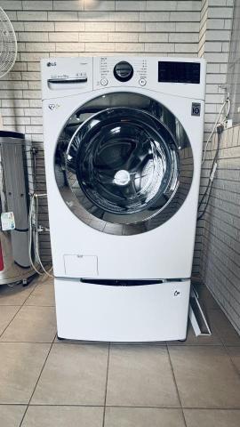 職手清潔工作室-洗衣機-冷氣清潔 - LG雙層滾筒洗衣機 清洗