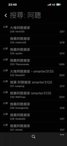 阿聰搬家 - ptt獲評無數