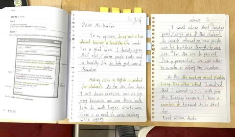 Kevin - 劍橋英檢（PET）作文示範